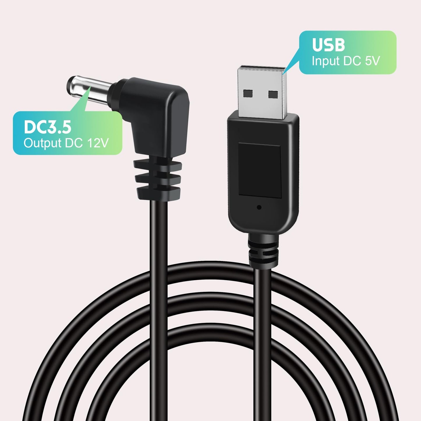 USB to DC3.5 Car Charger Cable, Furrion FOS07TADS Vision S Monitor USB to DC Car Charger Cable - FOS48TA - BL FOS48TAPK Bl, for Connecting Wireless