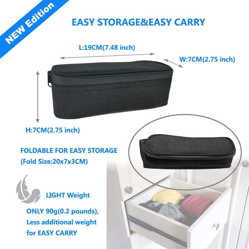 EMAQUIN Travel and Storage Carrying Case Bag for Sonos Roam/Anker Soundcore 3 Bluetooth Speaker(Also fit for Anker Soundcore/Anker Soundcore 2