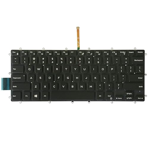 AUTENS Replacement Keyboard for Dell Inspiron 5368 5378 5370 5379 5568 5578 5579 7368 7370 7373 7375 7378 7460 7466 7467 7560 7569 7570 7572 7573 7579