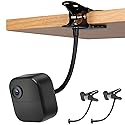 iTODOS 2 Pack Flexible Clip Clamp Mount Compatible with Blink Outdoor 4 (4th Gen)/(3rd Gen) XT3/Blink XT/XT2/Mini,8 inches Gooseneck Arm,Attach Your