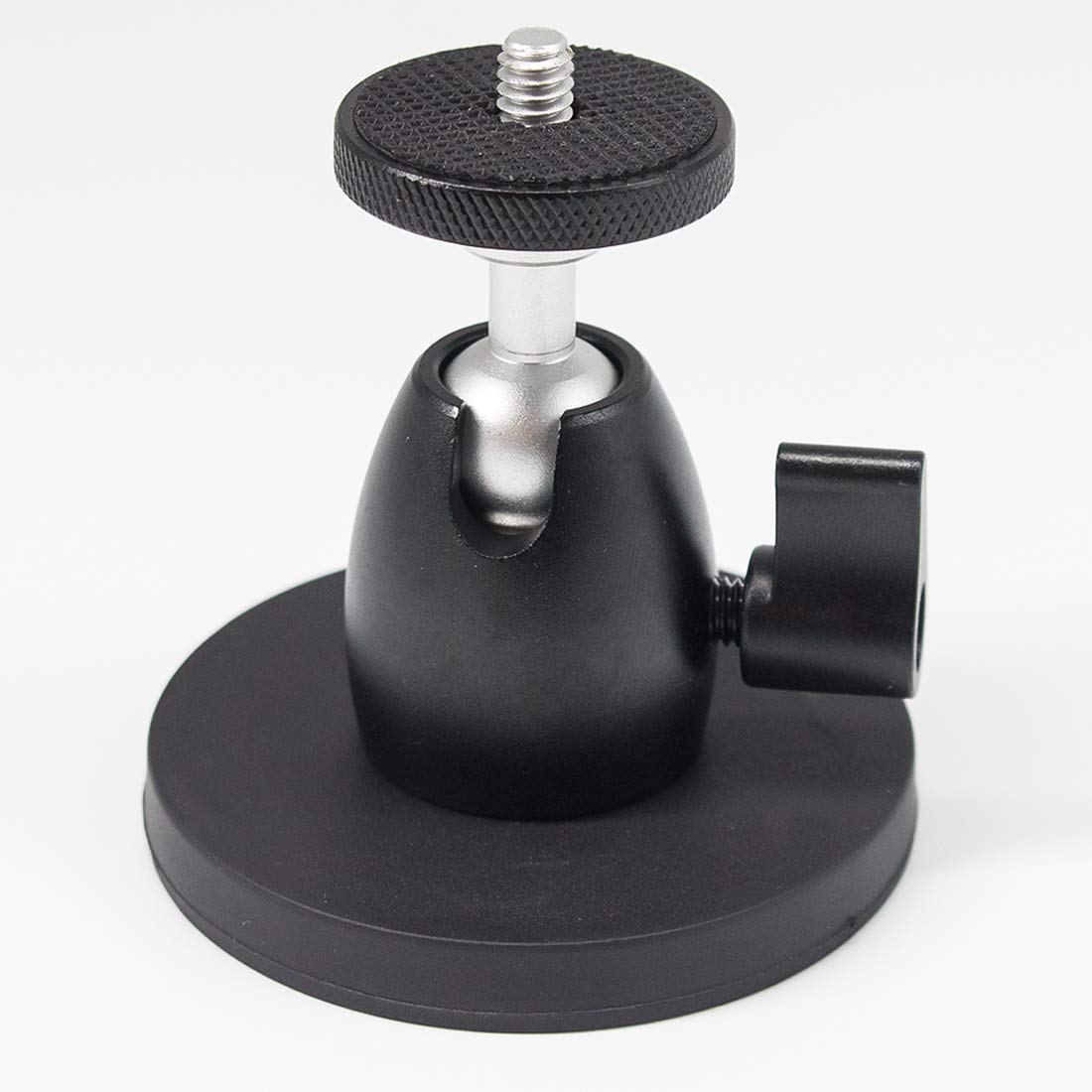Magnetic Camera Mount with 360 Magnetic Stand, Attaches to Steel Surfaces for Action Camera, Car Mount, Light Stands & Tripods
