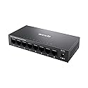 Tenda TEG1008M, 8 Port Gigabit Switch, Unmanaged Ethernet Switch with Traffic Optimization, Plug & Play, Fanless & Metal Design Network Switch Hub