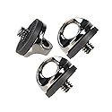 SaferCCTV Quick Install Metal Screw Holder for Quick Release Neck Strap/R-Strap/Neck Sling Strap,1/4 screw mouth Designed for cameras with quick
