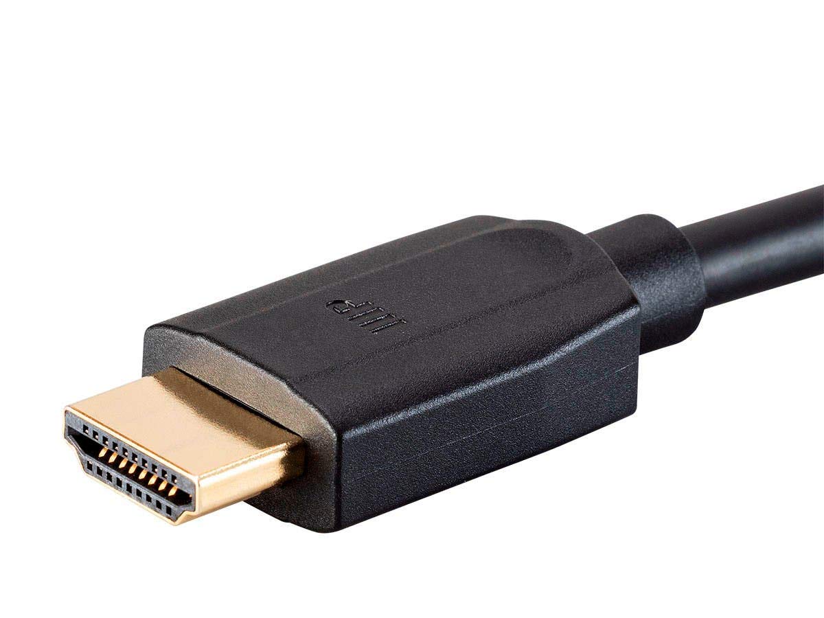 Monoprice High Speed HDMI Extension Cable - 48Gbps, Ultra 8K, Dynamic HDR, eARC, 1 Feet, Black - DynamicView Series