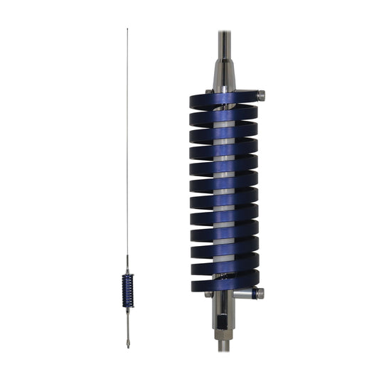 Browning BR-91MB BR-91 63-in. 15,000-Watt Flat-Coil CB Antenna with 6-in. Shaft (Midnight Blue)