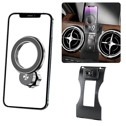 JIEZMO Car Magnetic Phone Mount for Benz GLK-Class 2013 2014 2015 GLK350 GLK250 Auto Interior Accessories Best Cellphone Holder Mobile Cradle Cell