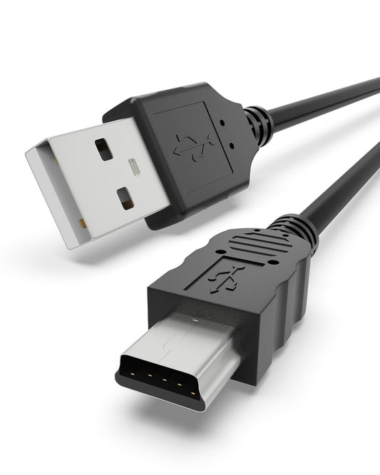 Bicmice Mini USB Cable Compatible with Canon Nikon Camrea,PS3 Controller,Gopro,Dash Cam,Hard Drive,Garmin GPS,Microphone,Texas Instruments