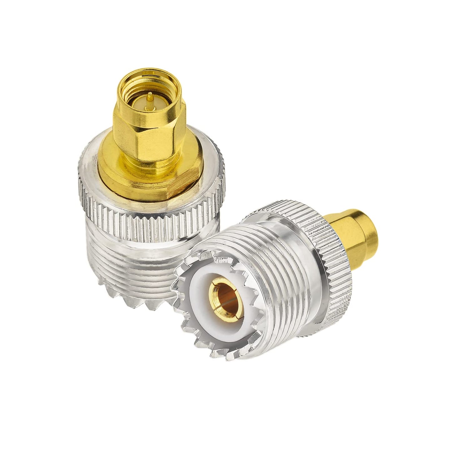 Superbat UHF to SMA Adapter, UHF Male/Fmale (PL259/SO239) to SMA Male/Female Connector RF Coax Coaxial Adapter Kit