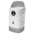 Mini Projector, 13,000 Lumens 4K 1080p, WiFi 6 & Bluetooth, Auto Keystone Correction, 152-305 cm Screen, Portable for Home Cinema