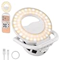 NEEWER Entry Level Version N36 Magnetic Selfie Ring Light & Phone Cooler Compatible with MagSafe iPhone, 4W Bi Color Foldable Small Plastic LED Fill