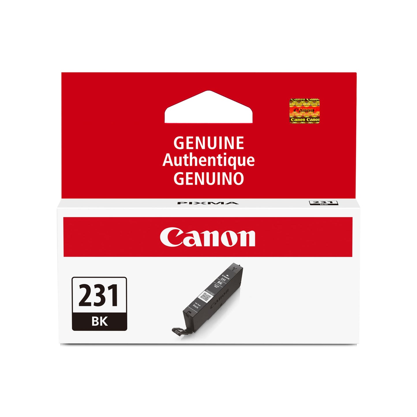Canon CLI-231 Genuine Black Ink Tank, Compatible with PIXMA TS8820 Printers