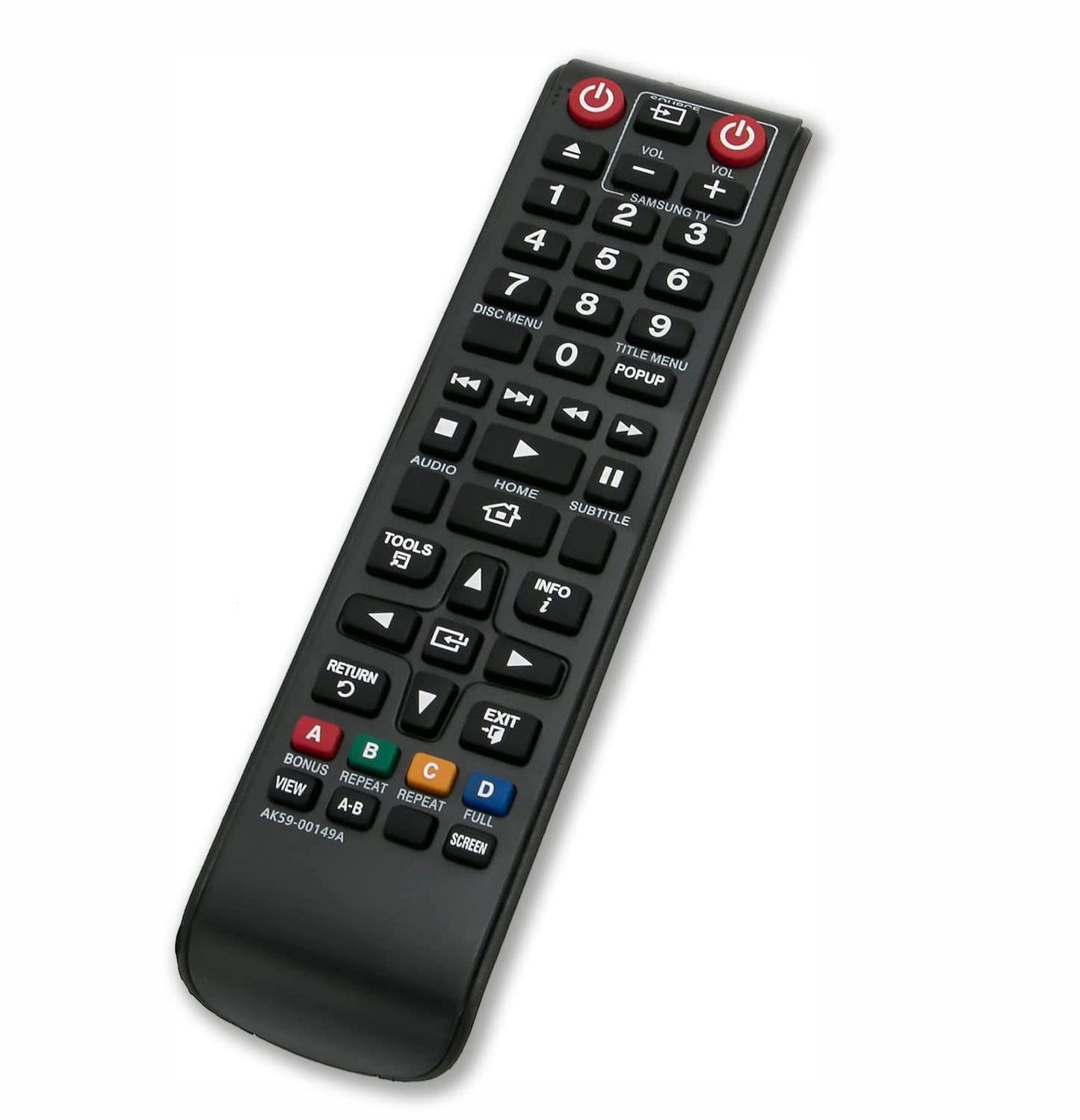 Replacement Remote Control for Samsung BD-J5900 BD-JM51 BD-F6500 Blu-ray Disc Player