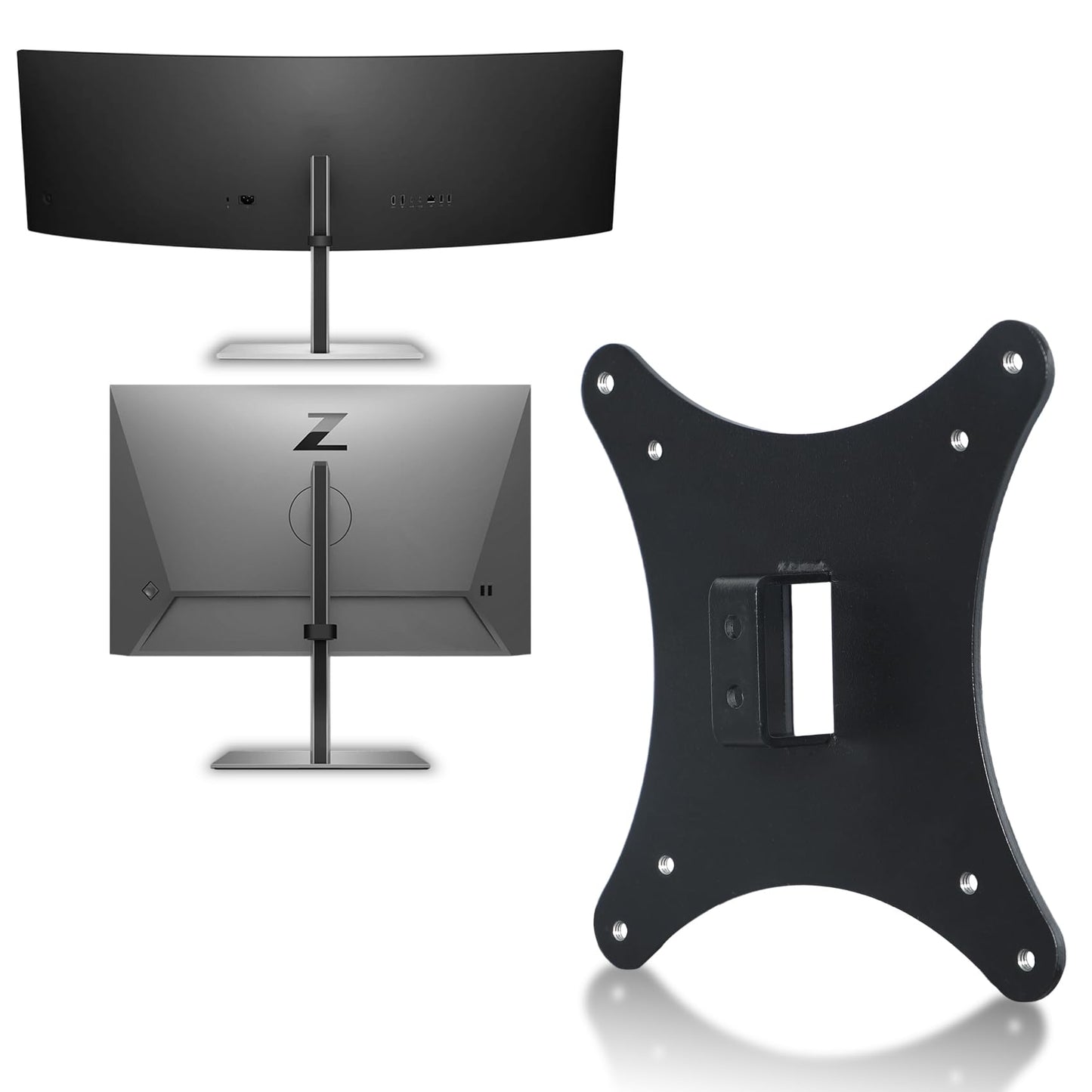 Z Series G3 Vesa Mount Adapter Compatible with HP Z Serie and E Serie G5 Monitor (Fits