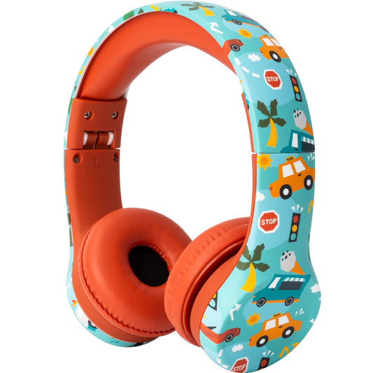 Snug Play+ Kids Headphones - Volume Limited 93dB for Safe Listening - Foldable, Durable Headphones for Toddlers, Boys & Girls - Tangle-Free Cord…