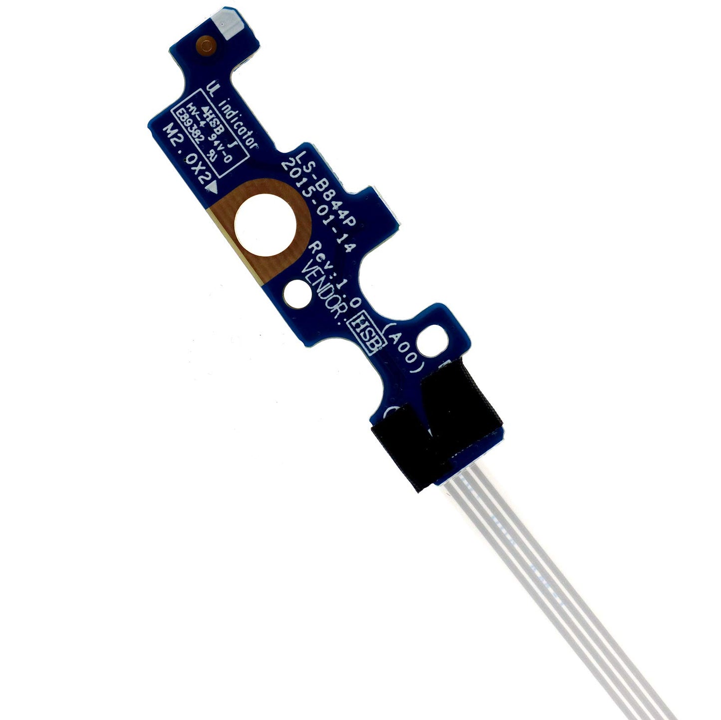 Deal4GO ON Off Power Button Circuit Board LS-B844P 010W9N Replacement for Dell Inspiron 15 5551 5552 5555 5566 5758 5558 5559