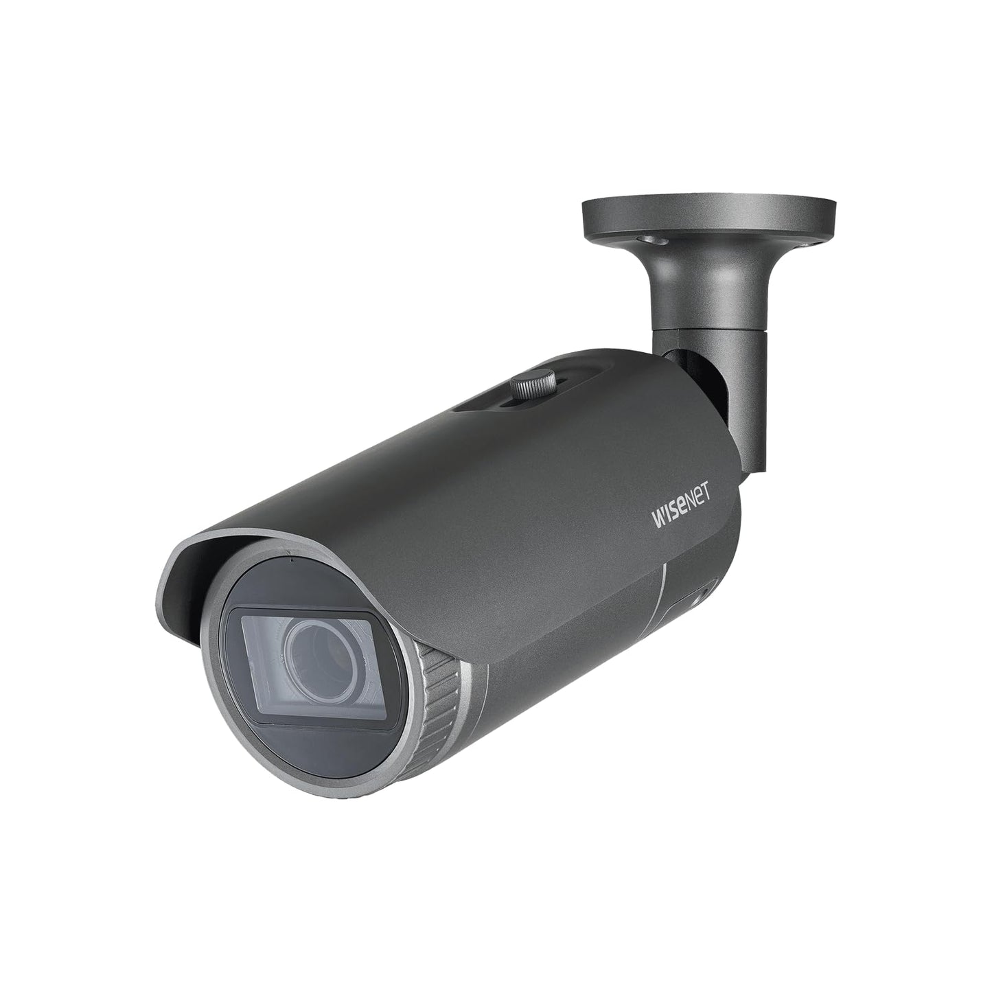 HANWHA | QNO-8080R | 5 MP Network IR Bullet Camera with Motorized Varifocal Lens, 3.2~10mm (3.1x) Motorized varifocal Lens, IP66 Weatherproof, RJ45
