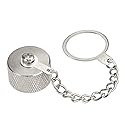 Eightwood 10pcs Protective Cover Dust Cap with Chain for N Female Connector, SO239 Connector