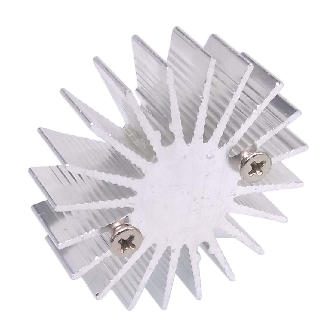 CGjiogujio 5pcs OD 35mm x H 10mm 1W 1 Watt LED Aluminium Heatsink Cooling Cooler Round