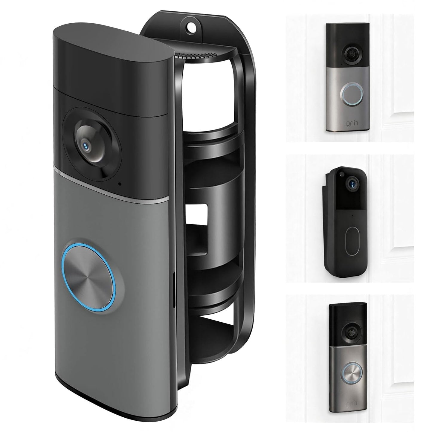 Adjustable 45-135 Degree Doorbell Angle Mount Compatible with Ring Wired Doorbell Pro&Plus 2025 and Blink Video Doorbell 2nd Gen 2025 Replacement