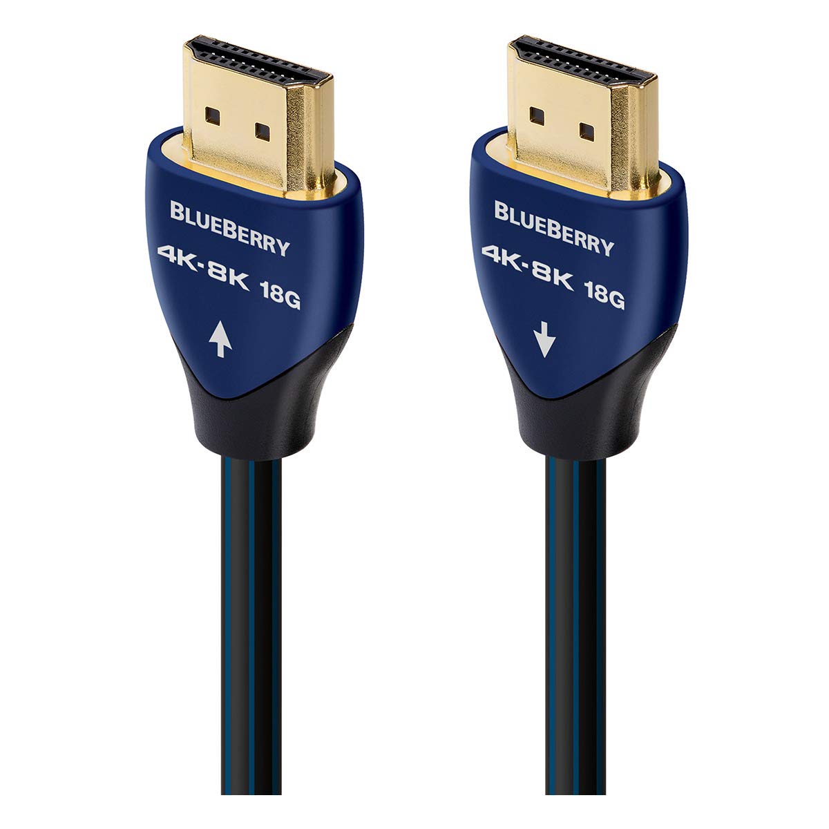 AudioQuest Blueberry 2.25M 18G 4K-8K HDMI Digital Cable Pair (2020)