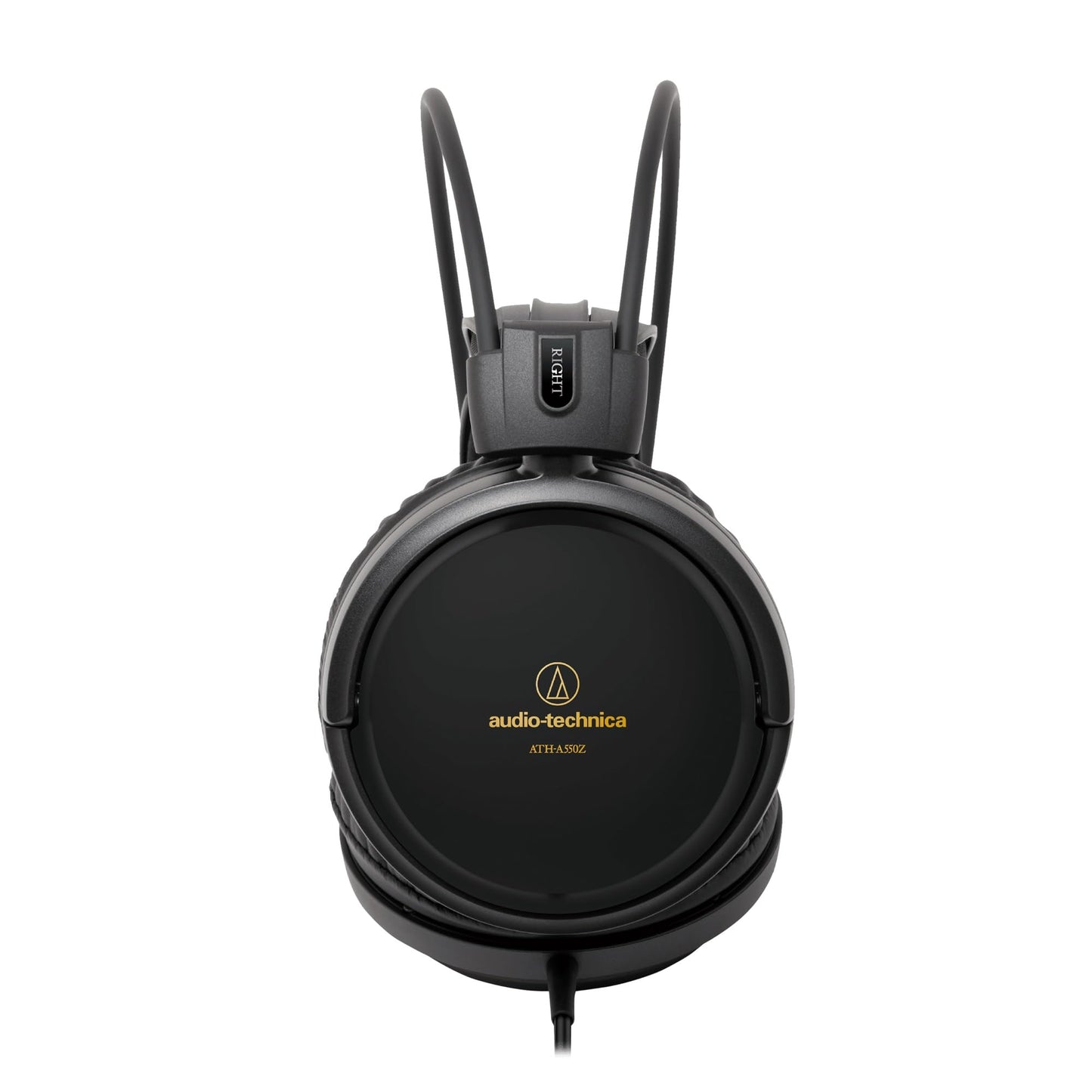 Audio-Technica ATH-A550Z Art Monitor Closed-Back Dynamic Headphones, Black