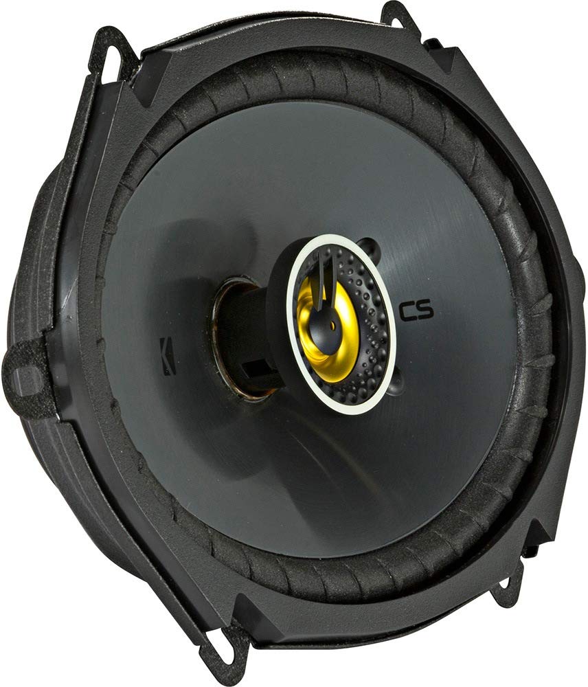 KICKER CS Series CSC68 6 x 8 Inch Car Audio System Speaker, Black (2 Pack)