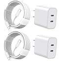 iPhone 16 15 Charger Fast Charging, USB C Charger Block with Long USB C Charging Cable Cord for iPhone 16 Pro Max/16 Pro/16 Plus, 15 Pro Max/15