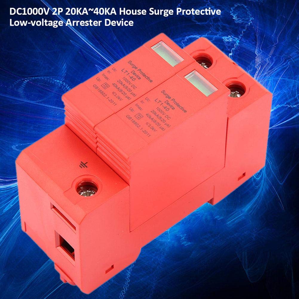 House Protective Device Low-Voltage Arrester Device DC1000V 2P 20KA~40KA