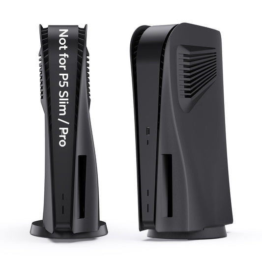 innoAura P5 Plates Cover Faceplates for 2020 Model P5 Disc Edition, Enhanced Cooling Vents & Dust Filter, Anti-Scratch Protective Case with Heat