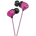 JVC HAFX102P XX Xtreme Bass Earbuds, Pink