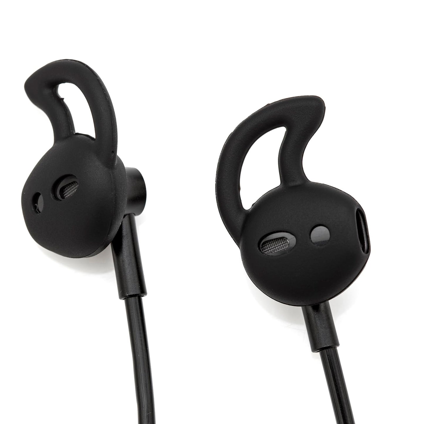 Sanxir Air Tube Headphones, Anti-EMF headsets with USB-C Jack, Air Tube Earphones with Radiation Protection, Volume Control, Comfortable Fit. (Black)