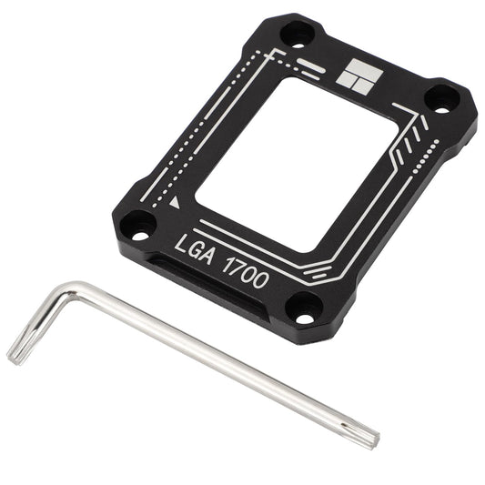 Thermalright LGA1700-BCF Black V2 CPU Retainer,Intel 12/13/14th Anti-Bend Retainer, LGA1700 CPU Retainer Clamp, LGA17XX Corrective CPU Bend Retainer