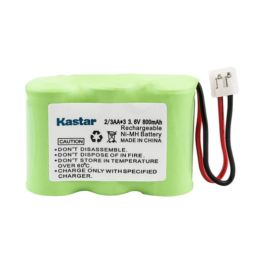 Kastar 1-Pack 2/3AA 3.6V 800mAh EH Ni-MH Rechargeable Battery for AT&T 2422 80-5074-00-00 Lucent 2422 Vtech ia5870 ia5882 Sanik 3SN-2/3AA30-S-J1