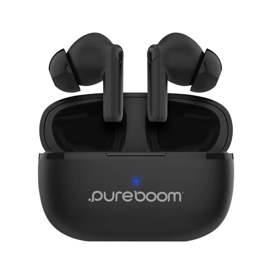 PureGear PureBoom Wireless Earbuds for Enhanced Sound, Touch Control Stereo Headphones in Ear Built-in Mic for iPhone/Android Phones/TV/Laptops, More…
