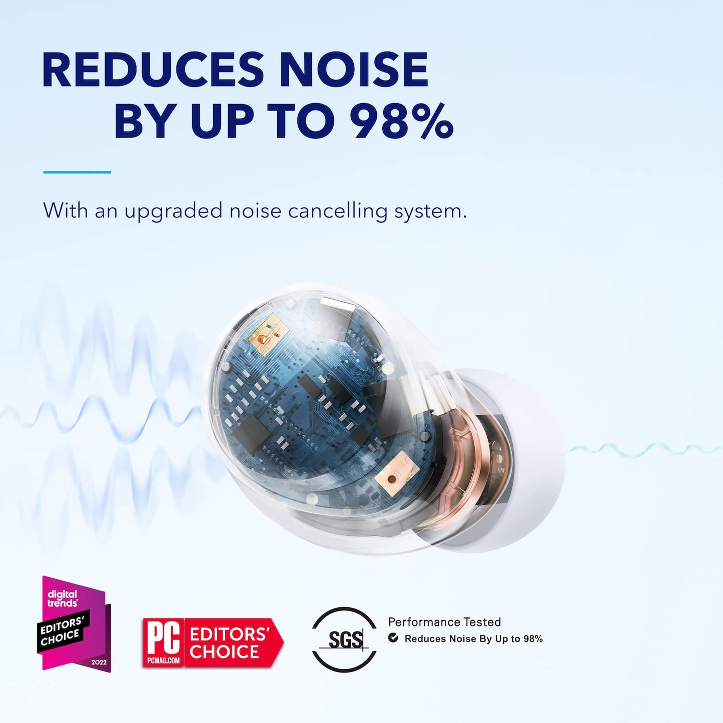 Soundcore by Anker Space A40 Adaptive Active Noise Cancelling Earbuds