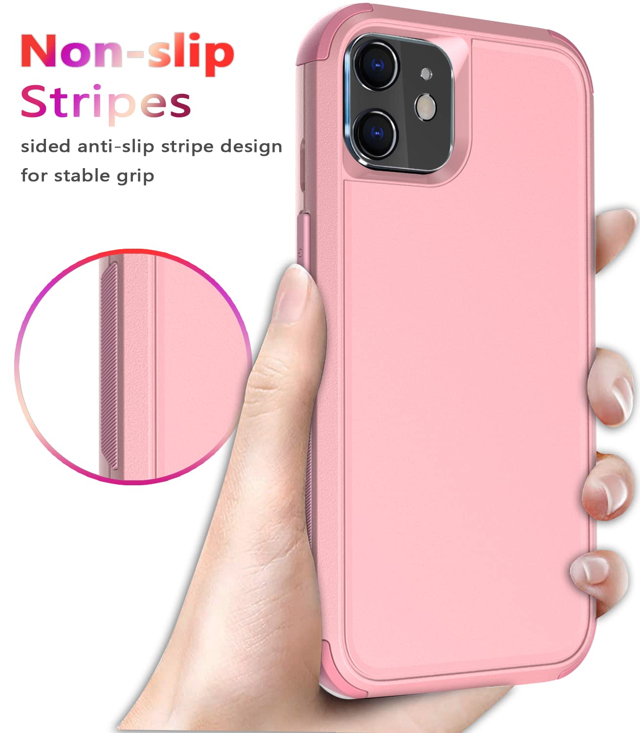 Diverbox for iPhone 11 Case [Shockproof] [Dropproof] [Tempered Glass Screen Protector],Heavy Duty Protection Phone Case Cover for Apple iPhone 11