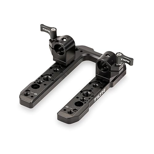Tilta Multi-Functional Top Plate Compatible with Sony FX6 | Dual 15mm LWS Rod Holders | 1/4"-20 & 3/8"-16 Anti-Twist Mounting Points | Supports FX6