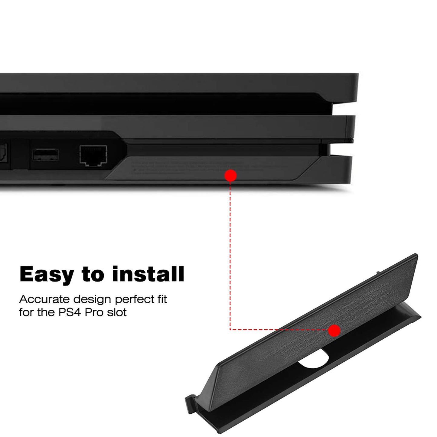 HDD Hard Drive Slot Cover Door Flap for Pro Black Plastic HDD Hard Drive Slot Cover Door Flap for Pro Console