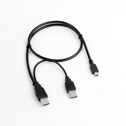 MaxLLTo™ USB Y Charger Data Cable Cord for EMC Iomega eGo USB 2.0 Portable Hard Drive HDD