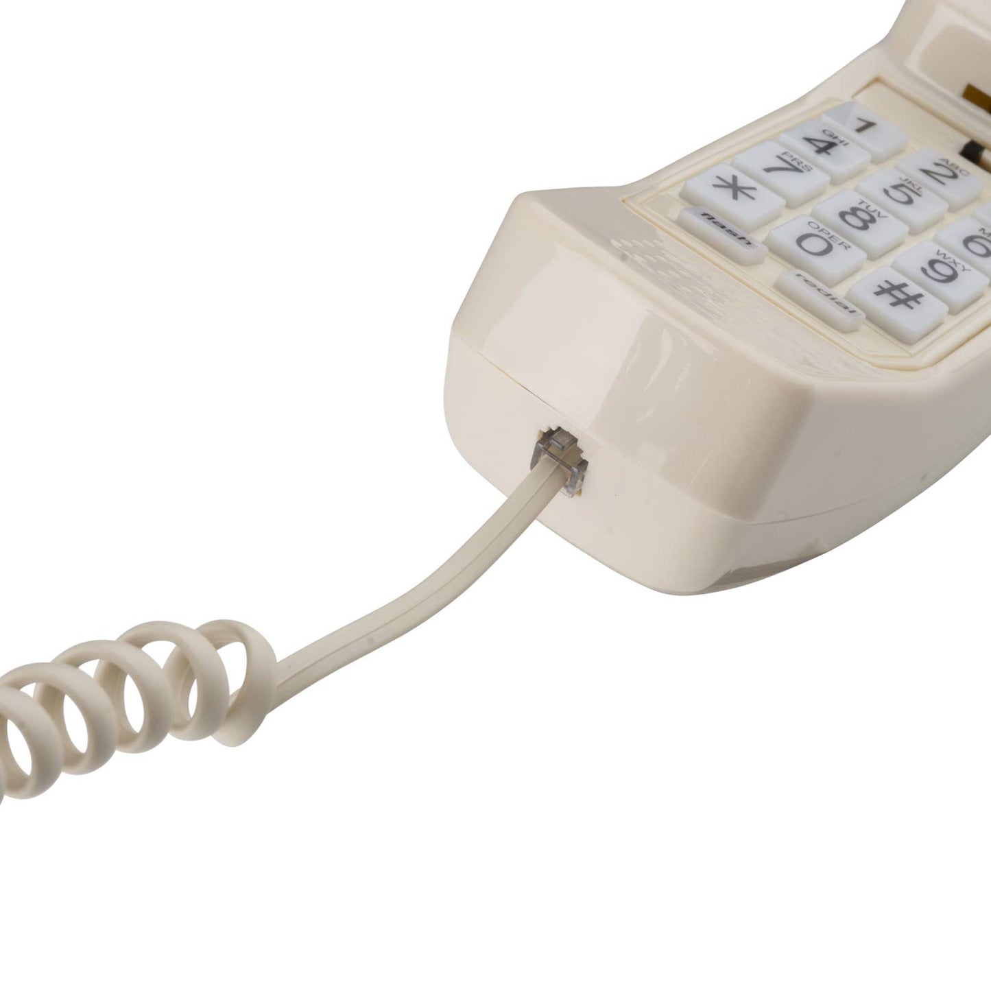 iSoHo Phones: Phone Cord for Landline Phone - Tangle-Free, Handset Curly Telephones Land Line Cord - Easy to Use + Excellent Sound Quality - Telephone