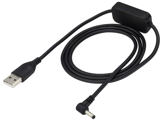 zdyCGTime USB 2.0 Male to 90° dc 3.5 * 1.35mm Male 5v Elbow Boost line,USB to Type H Barrel Cable,USB 12v Cable,Suitable for Desk Lamps,mini