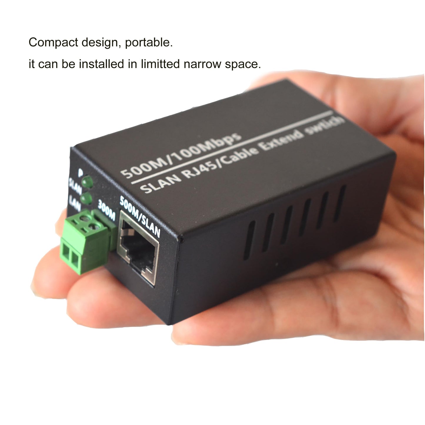 IP Ethernet Over Twisted Pair Extenders up to 300M(1000FT),Ethernet Over RJ45 Cat5/6 Network Cable up to 500M (1650FT) for HD Network IP Cameras 2