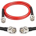 XRDS -RF 12G SDI Cable 3FT, 6G-SDI/4K Video Cable 75ohm RG6 BNC for Camera, Supports up to 4K Resolution