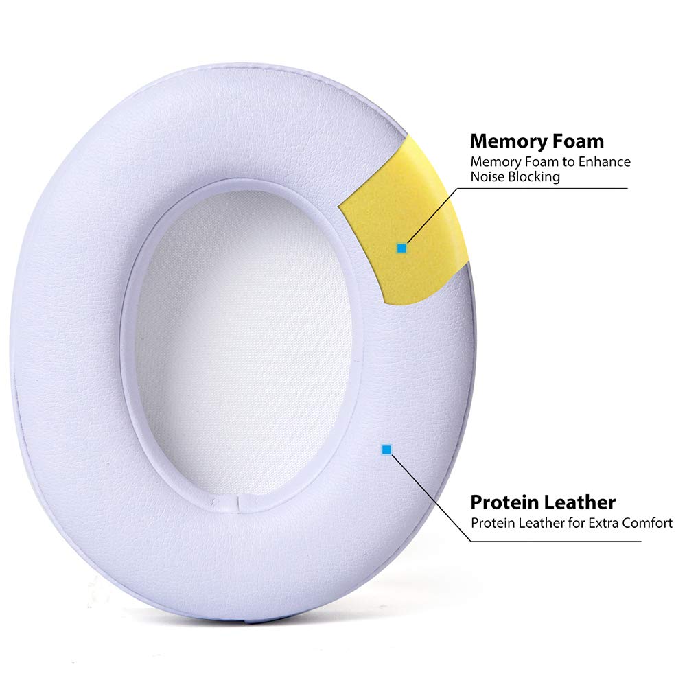 Professional Replacement Ear Pads for Beats Studio 2 and Studio 3? B0500, B0501 / Soft Protein Leather/Noise Isolation Memory Foam/Does NOT Fit Beats