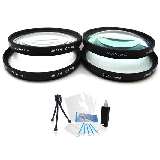 52mm Digital High-Resolution Close-Up Macro Filter Set (+1, +2, +4, and +10 Diopters) with Deluxe Filter Carry Case for Select Sigma Digital Cameras.