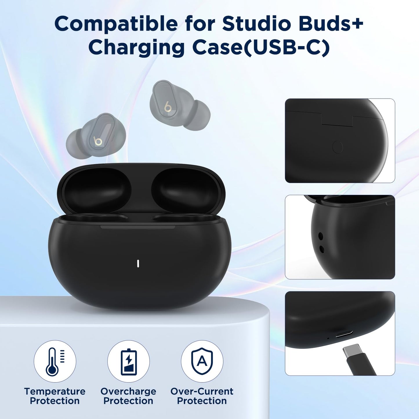 Replacement Charging Case for Beats Studio Buds & Studio Buds+