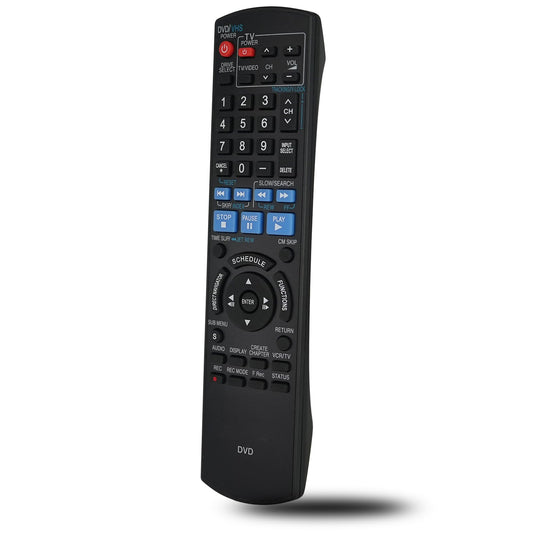 Replacement Remote Controller for Panasonic DMR-EZ48V DMR-EZ48K DMR-EZ48VE DMR-EZ485 DMR-EZ485V DMR-EZ485VK DVD Recorder