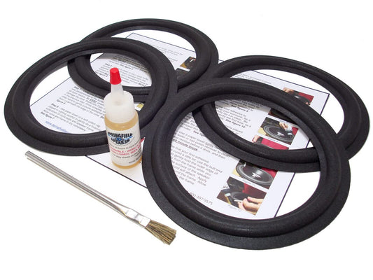 Advent 8" Heritage Speaker Foam Surround Edge Repair Kit - 4 Speaker Kit - Specifically for The Advent Heritage.