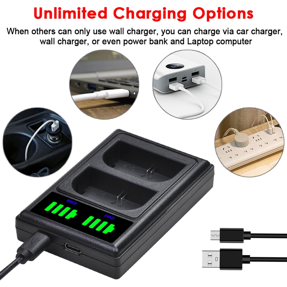 NP-bx1 Camera Battery Charger Suitable for ZV1 Black Card RX100 HX50 WX350 M5 M6 M2 M3 M4 CX240E HX90 Charger WX300 HX300 RX100 II HX60