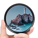 40.5mm ND Filter Slim Variable ND Neutral Density Filter Adjustable ND Fader ND2-ND400 Lens Filter for Canon Nikon Sony Pentax Olympus Fuji DSLR